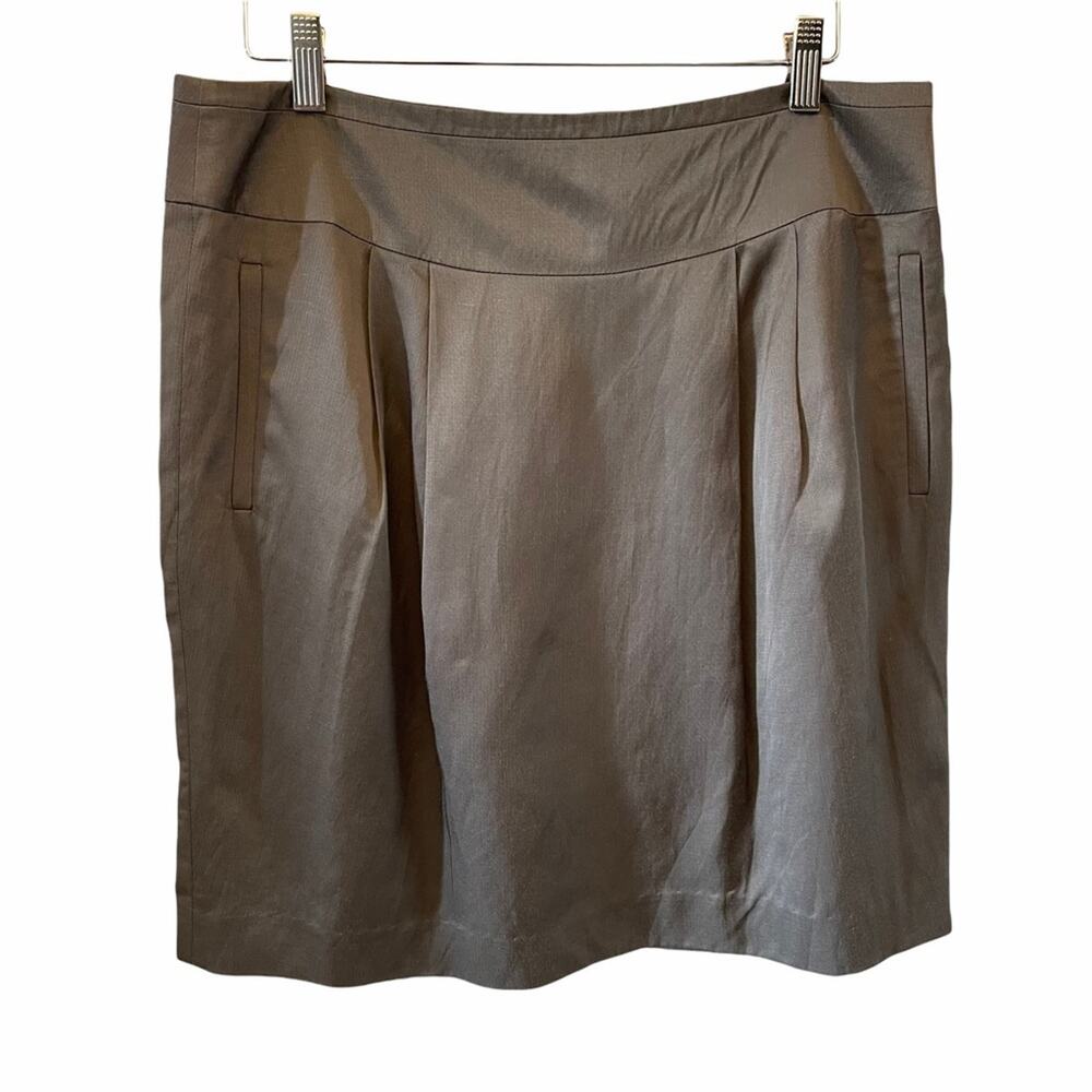Banana Republic Rayon Linen Skirt 10
